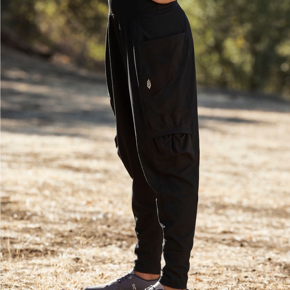 Free People Movement Take A Hike Pants XS Black